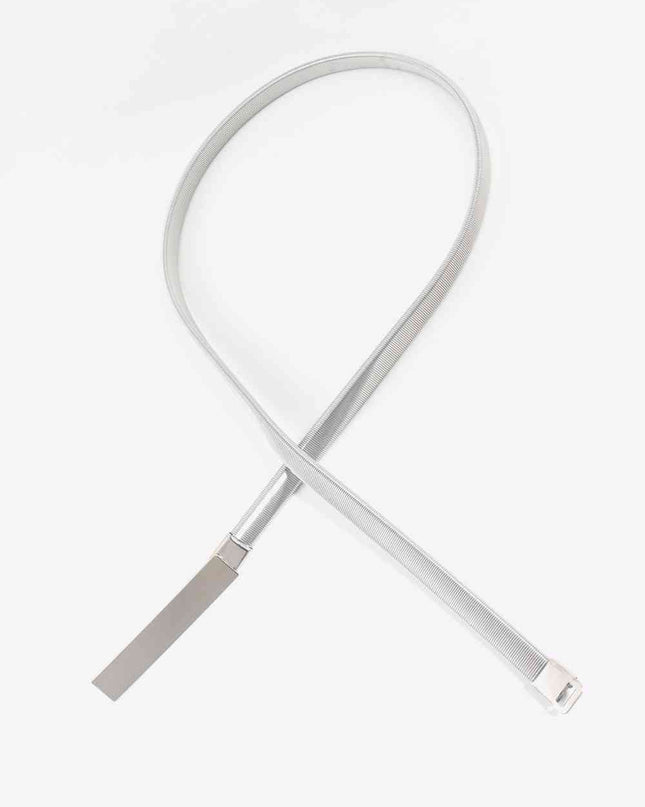 Elastic Iron Skinny Belt