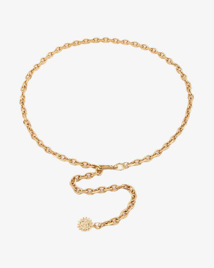 Sun Iron Chain Belt