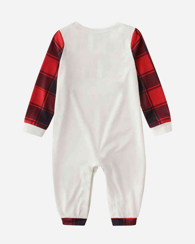 Slogan Graphic Long Sleeve Jumpsuit