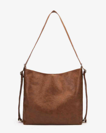 Large PU Leather Crossbody Bag