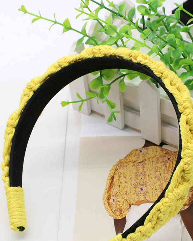 Can't Stop Your Shine Macrame Headband