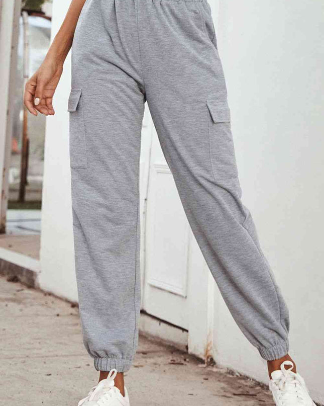 Pocketed Long Sweatpants