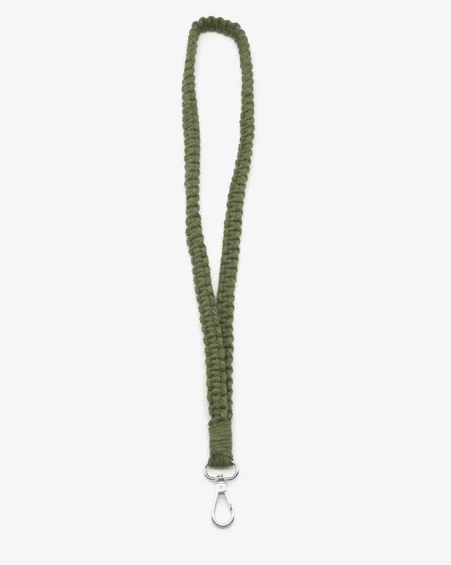 Assorted 2-Pack Hand-Woven Lanyard Keychain