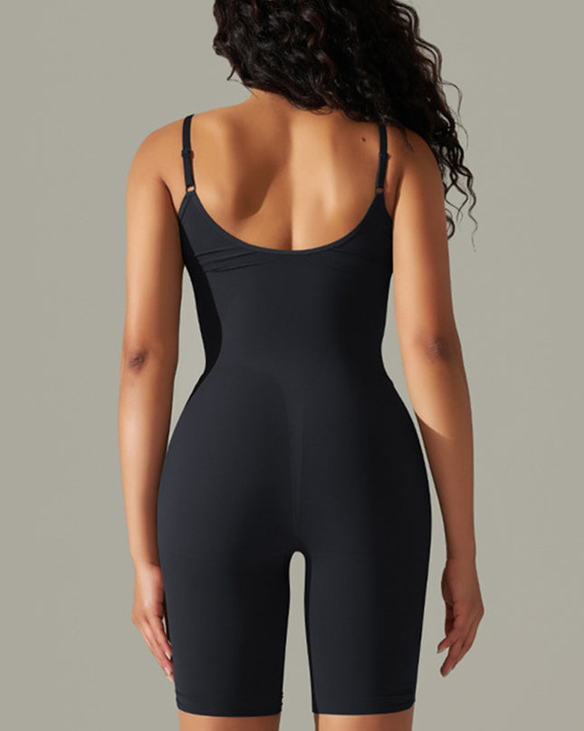 Spaghetti Strap Active Romper