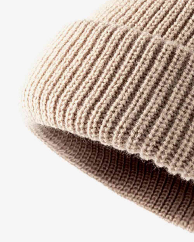 Calling For Winter Rib-Knit Beanie