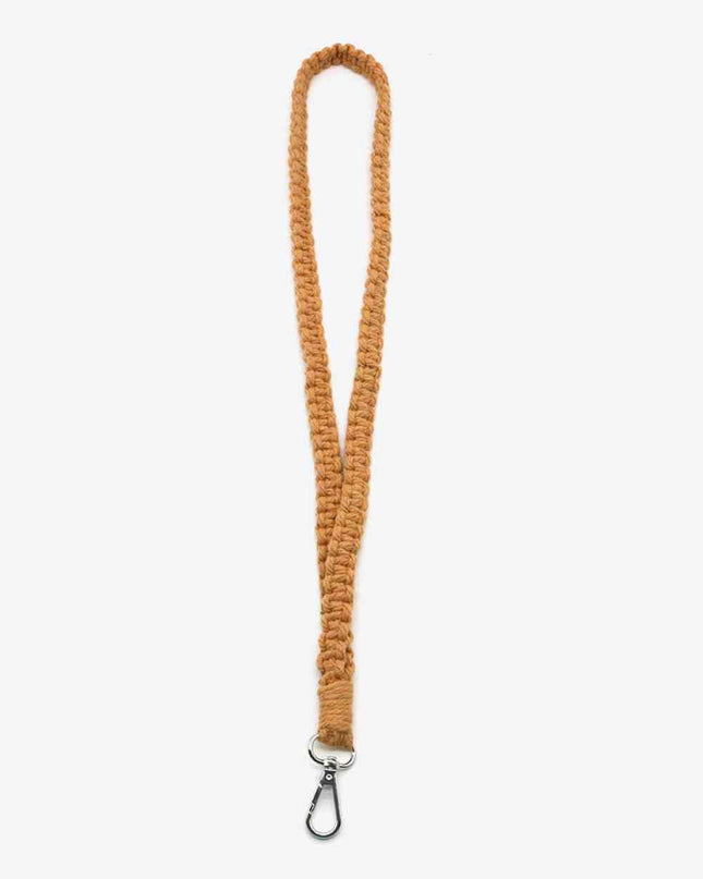 Assorted 2-Pack Hand-Woven Lanyard Keychain