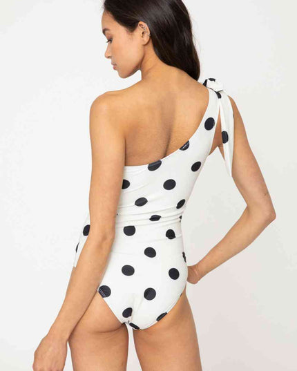 Marina West Swim Deep End One-Shoulder One-Piece Swimsuit
