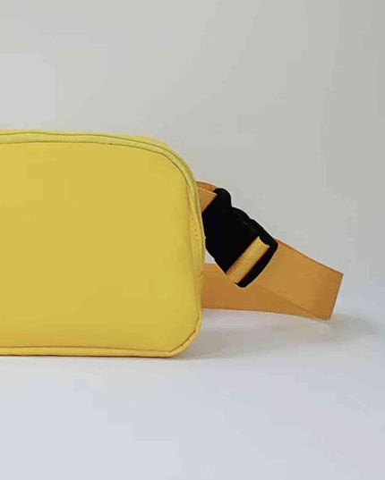 Buckle Zip Closure Fanny Pack