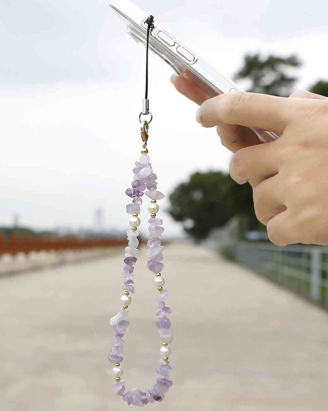 Natural Stone Key Chain