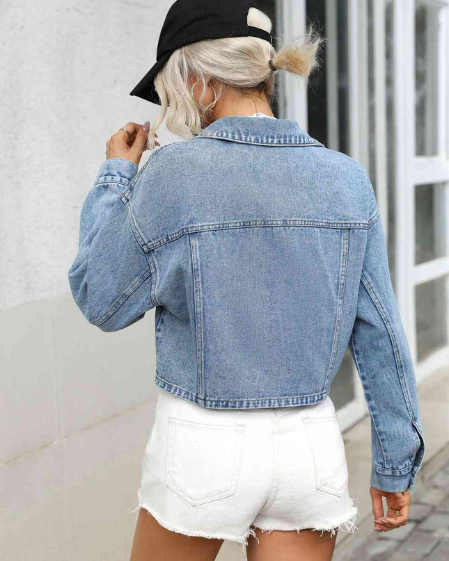 Dropped Shoulder Denim Jacket
