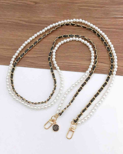 Pearl PU Crossbody Chain