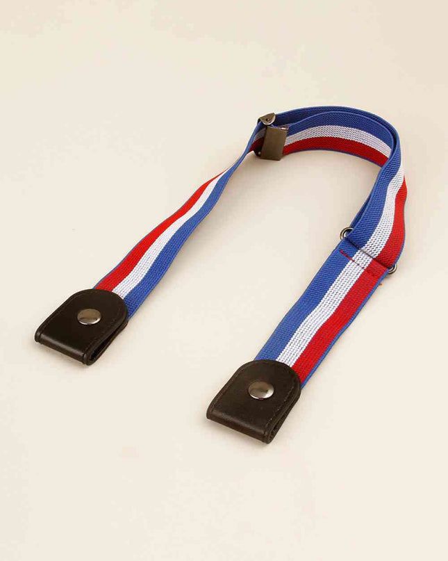 PU Elastic Snap Closure Belt