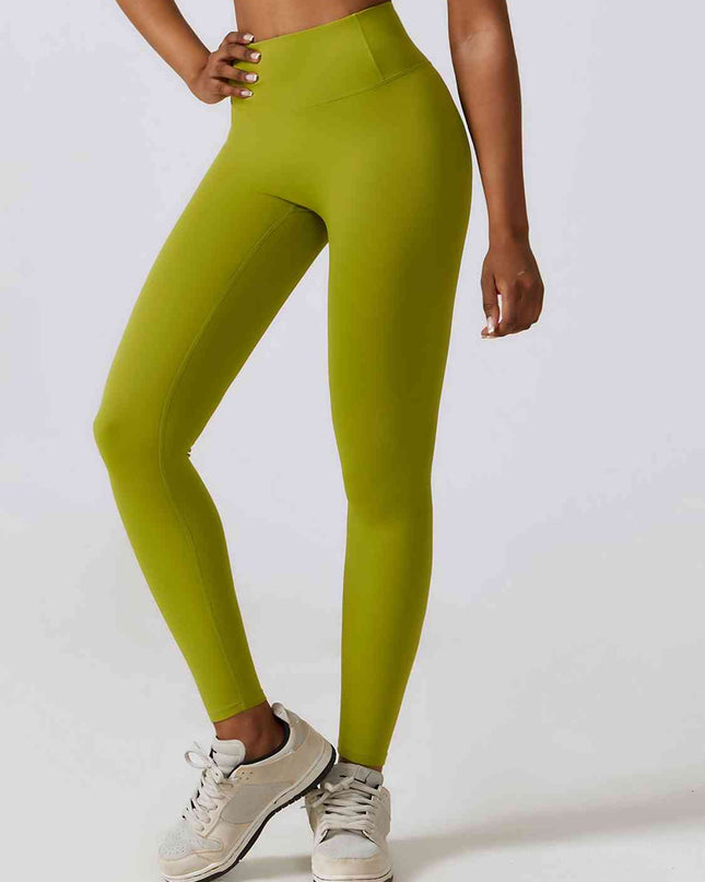 Wide Waistband High Waist Sports Pants