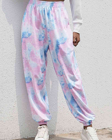 Tie-Dye Joggers with Pockets