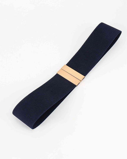 Alloy Buckle Elastic Belt