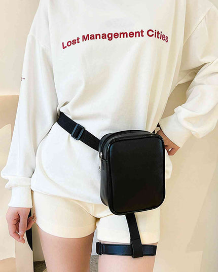PU Leather Fanny Pack