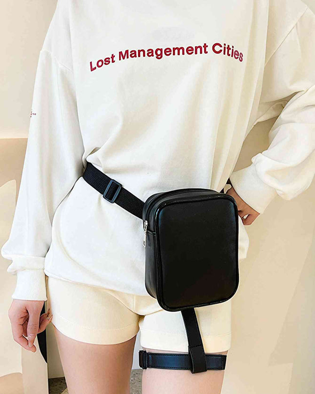 PU Leather Fanny Pack