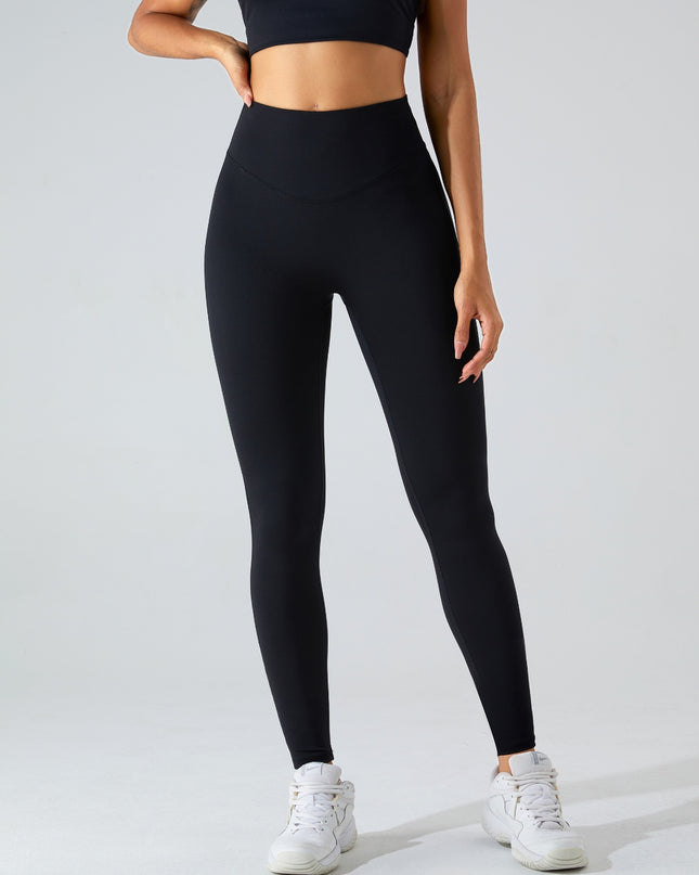 High Waist Wide Waistband Active Leggings