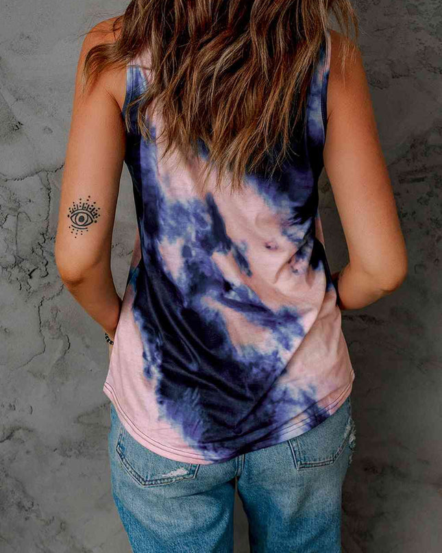 Tie-Dye Crisscross Tank
