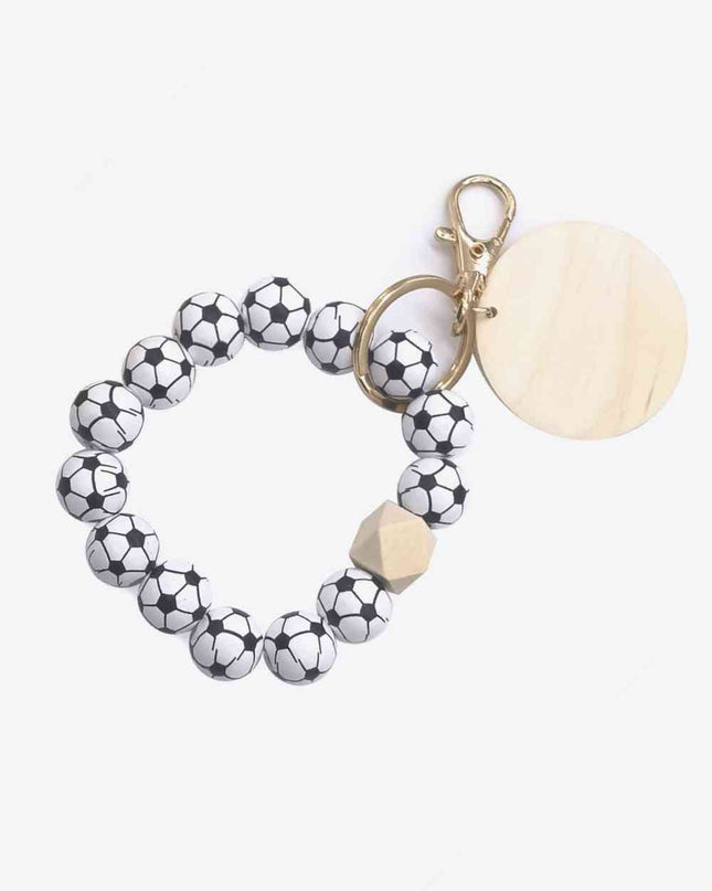 Assorted 4-Pack Wristlet Bead Key Chain