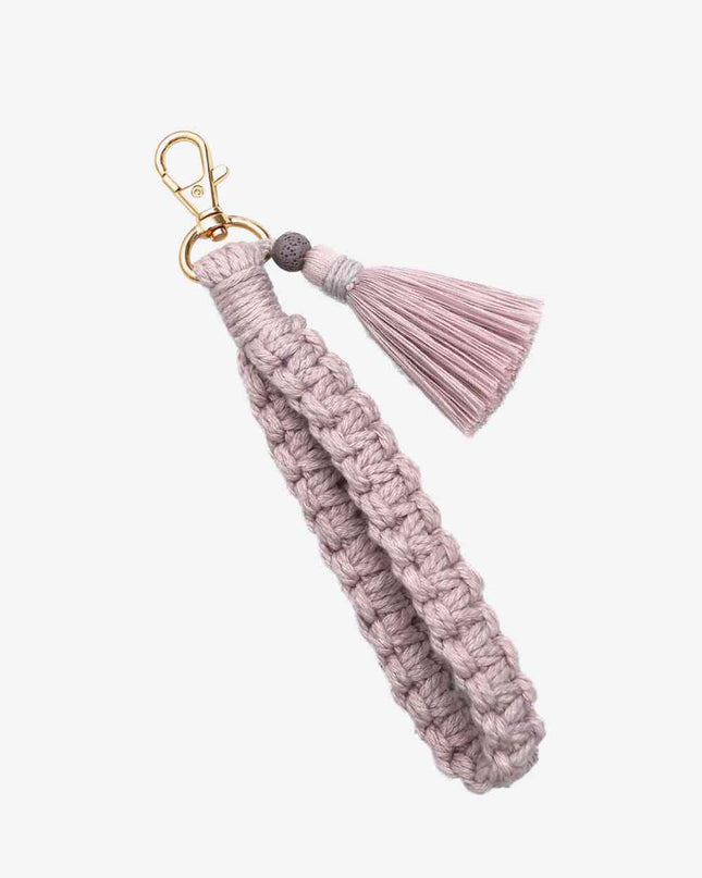 Wristlet Keychain with Tassel