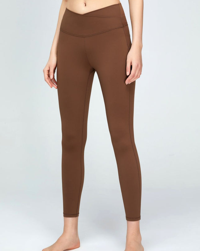 V-Waist Sports Leggings