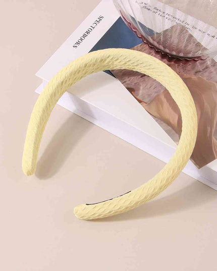 Wide Waffle Headband