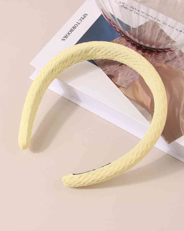 Wide Waffle Headband