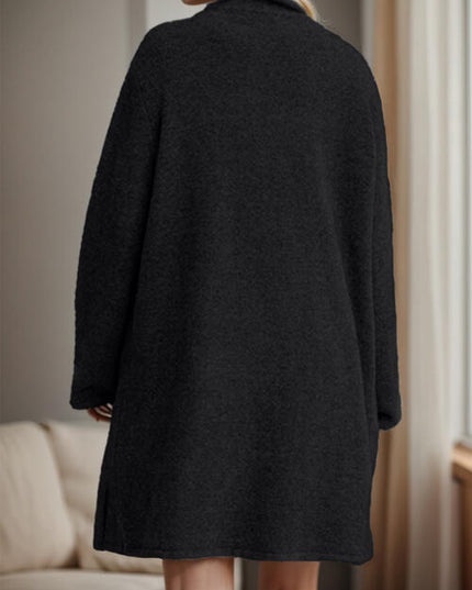 Open Front Long Sleeve Cardigan