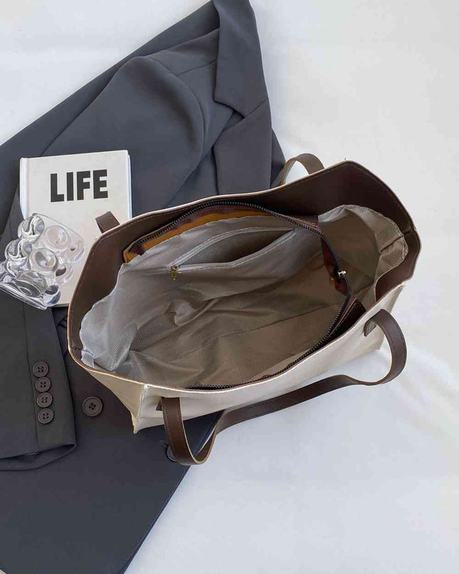 PU Leather Tote Bag