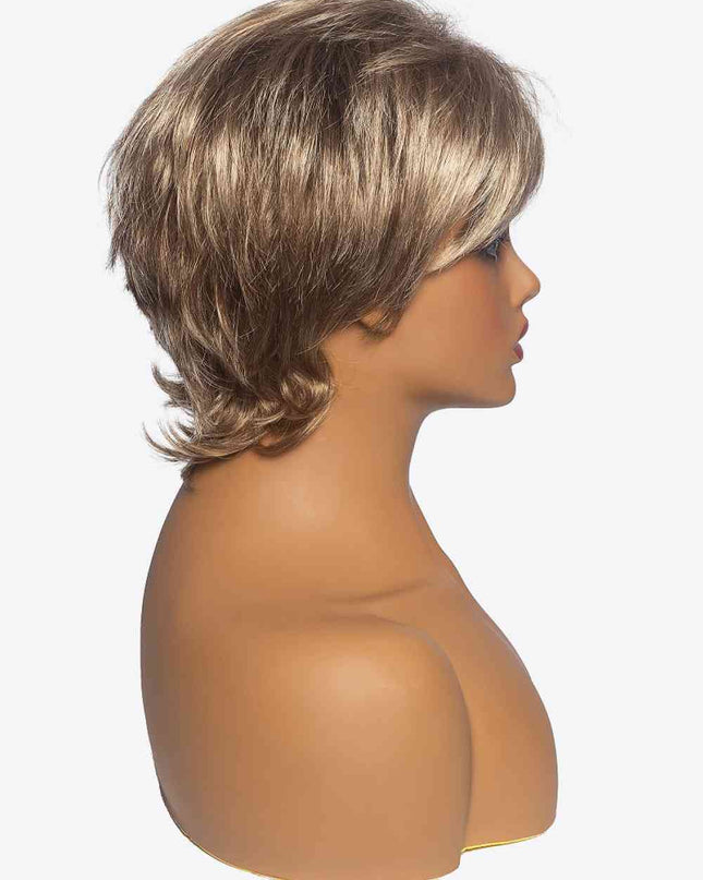 Synthetic Short Layered Wigs in Blonde 3''