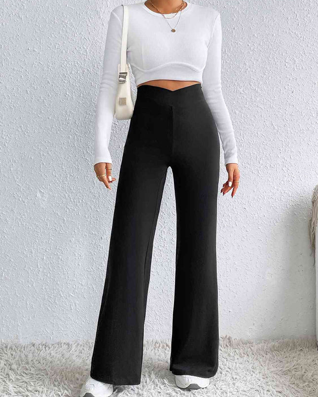 High Waist Flare Pants