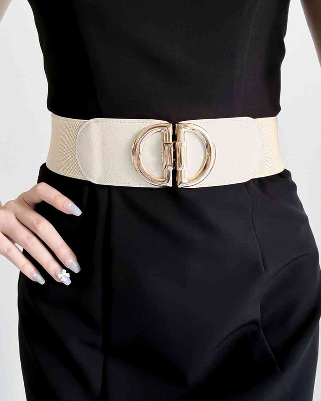 D Buckle Elastic Belt