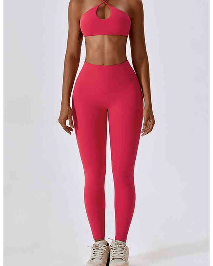 Wide Waistband Sports Pants