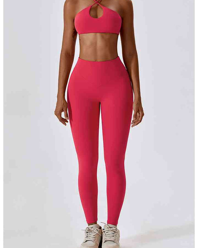 Wide Waistband Sports Pants