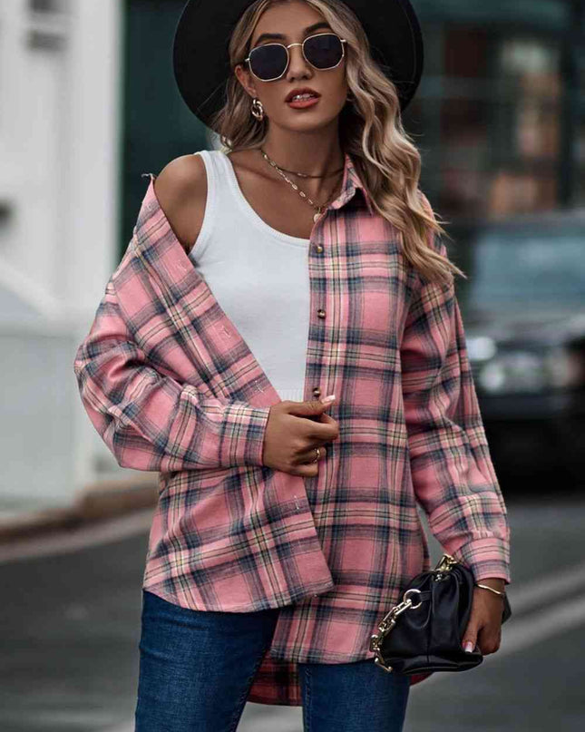 Plaid Long Sleeve Shirt
