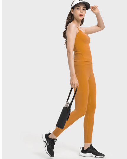 Crisscross Cutout Sports Cami