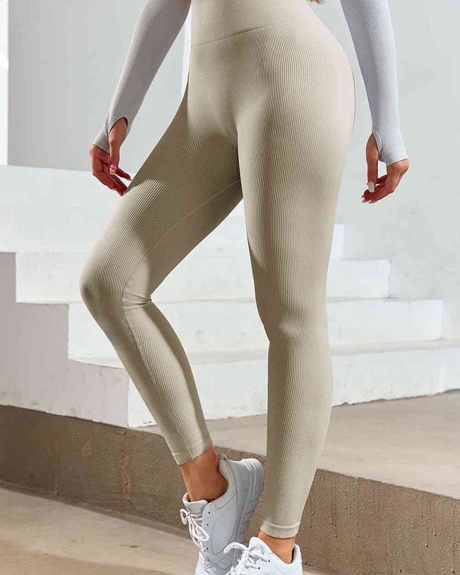 Wide Waistband Sports Leggings