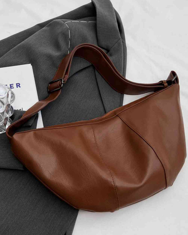 PU Leather Sling Bag
