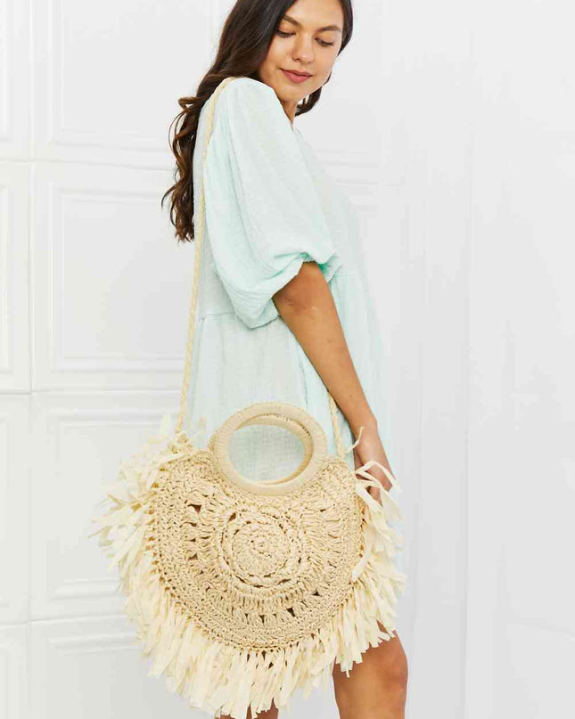 Fame Found My Paradise Straw Handbag