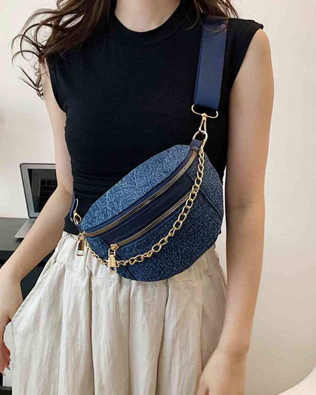 Denim Sling Bag