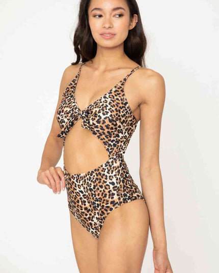 Marina West Swim Lost At Sea Cutout One-Piece Swimsuit