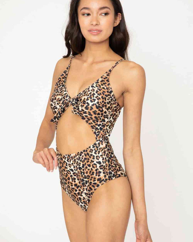 Marina West Swim Lost At Sea Cutout One-Piece Swimsuit