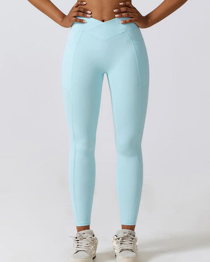 Wide Waistband Active Leggings