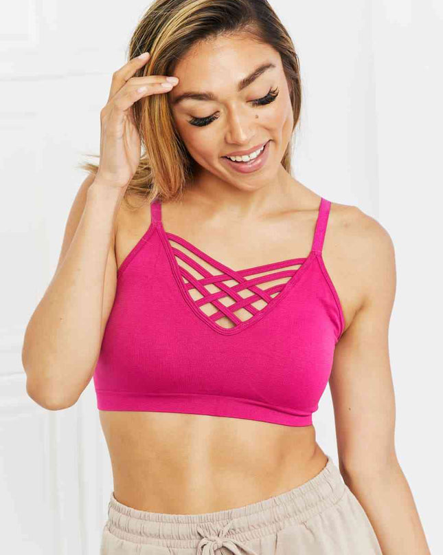 Zenana On The Go Full Size Detail Bralette