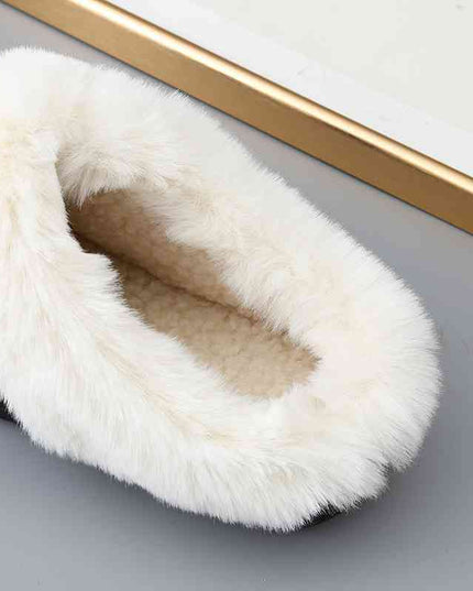 Sherpa Wrapped Indoor/Outdoor Slipper