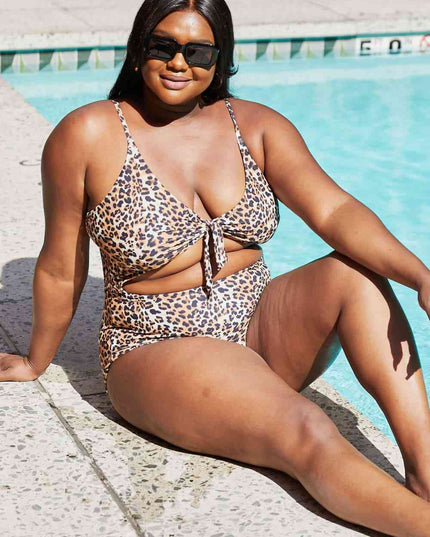 Marina West Swim Lost At Sea Cutout One-Piece Swimsuit