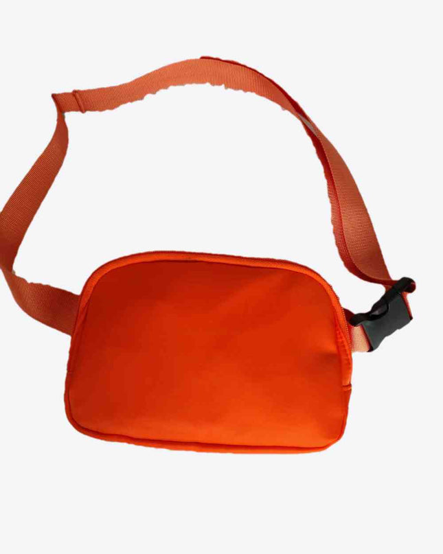 Buckle Zip Closure Fanny Pack