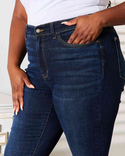 Judy Blue Full Size Skinny Jeans with Pockets