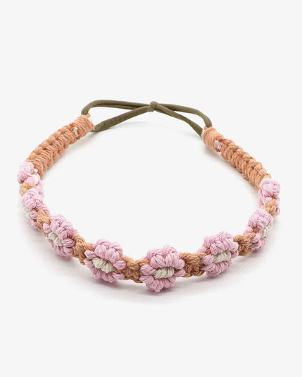 Assorted 2-Pack In My Circle Daisy Macrame Headband
